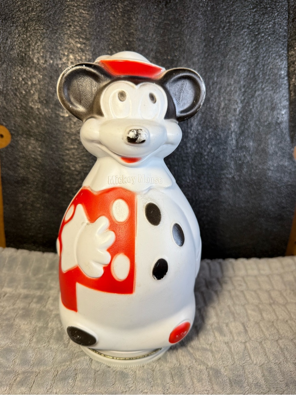 Mickey Mouse Red White Black Figurine